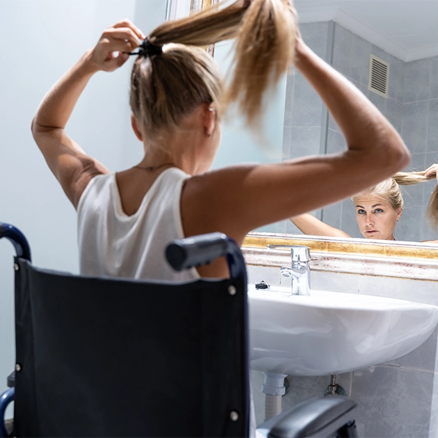 Salle de bain PMR